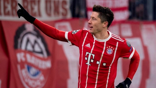 Robert Lewandowski, The Canadian Press Robert Lewandowski
