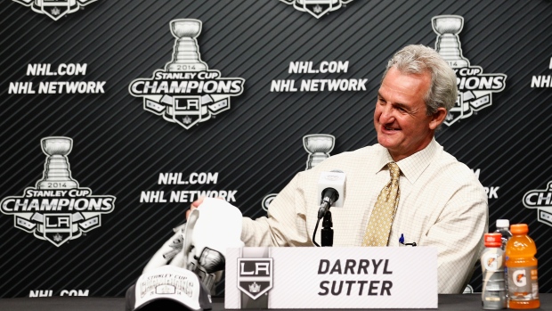 Darryl Sutter, Rebecca Taylor/Getty Images Darryl Sutter