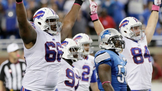 Buffalo Bills celebrate