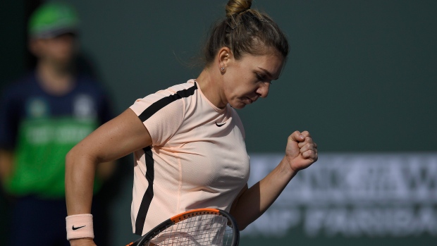 Simona Halep, The Canadian Press Simona Halep