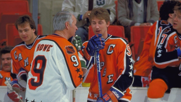 Wayne Gretzky Gordie Howe