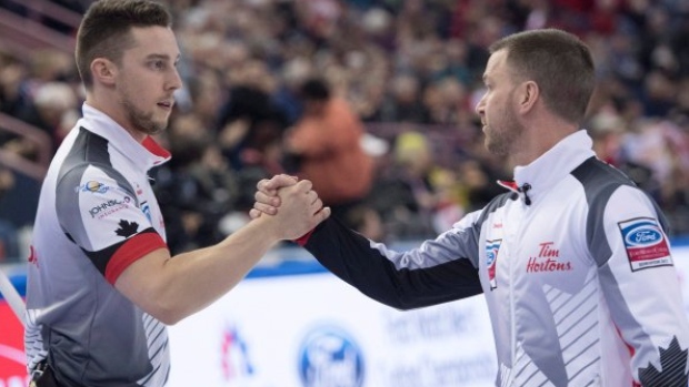 Brad Gushue, The Canadian Press Brad Gushue