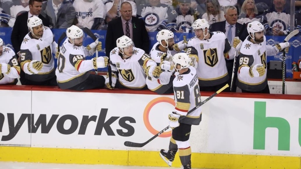 Marchessault, Fleury lead Knights over Jets as Vegas evens series 1-1 Article Image 0