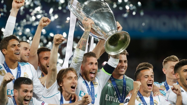 Real Madrid Celebrate