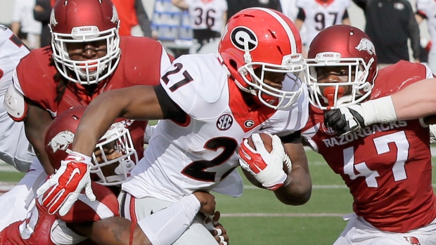 Nick Chubb, The Canadian Press Nick Chubb