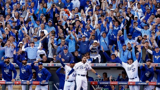 Royals Fans Celebrate, The Canadian Press Royals Fans Celebrate