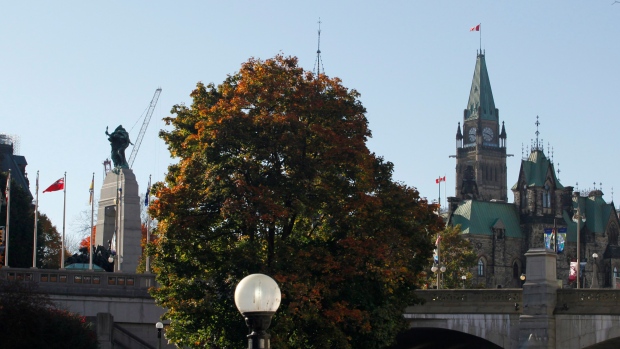 National War Memorial and Parliament Buildings Ottawa