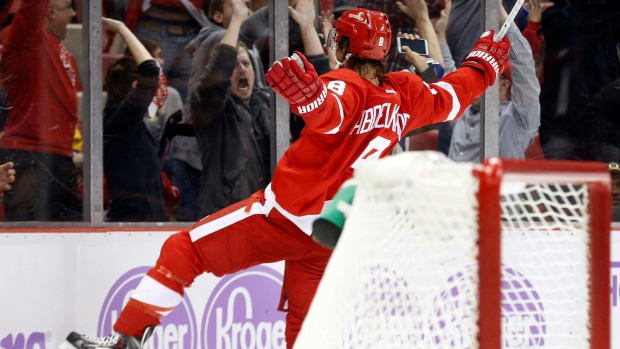 Justin Abdelkader, The Canadian Press Justin Abdelkader