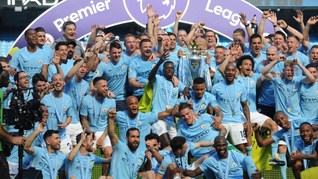 Manchester City Celebrates