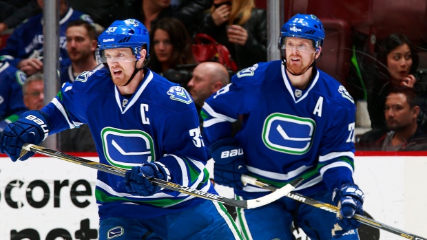 Daniel Sedin and Henrik Sedin