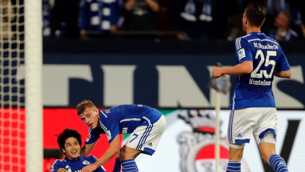 Schalke celebrates