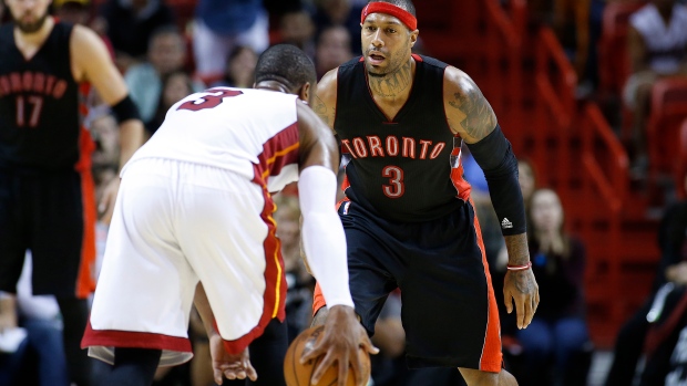 Dwyane Wade and James Johnson, The Canadian Press Dwyane Wade and James Johnson