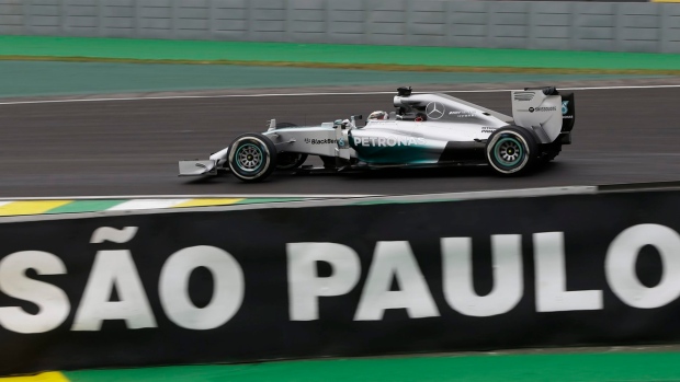 Nico Rosberg leads Mercedes teammate Lewis Hamilton in 1st practice session for Brazilian GP Article Image 0