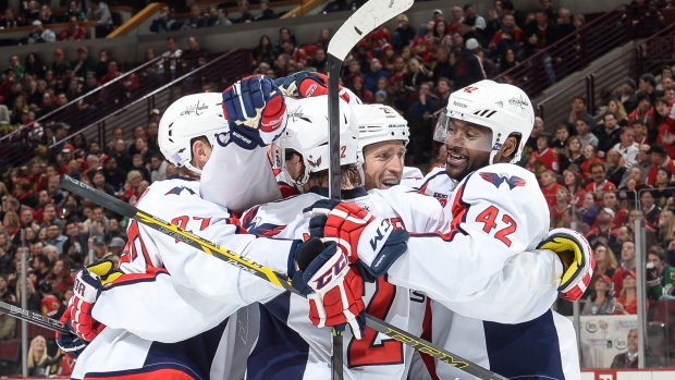 Capitals celebrate