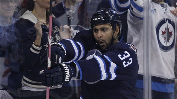 Dustin Byfuglien, The Canadian Press Dustin Byfuglien