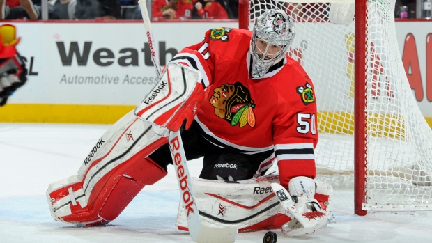Corey Crawford, Bill Smith/NHLI via Getty Images) Corey Crawford