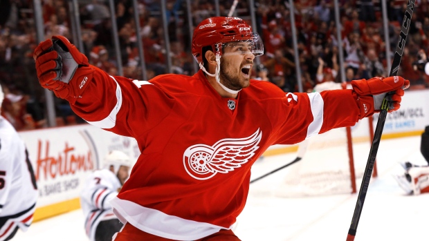 Tomas Tatar, The Canadian Press Tomas Tatar