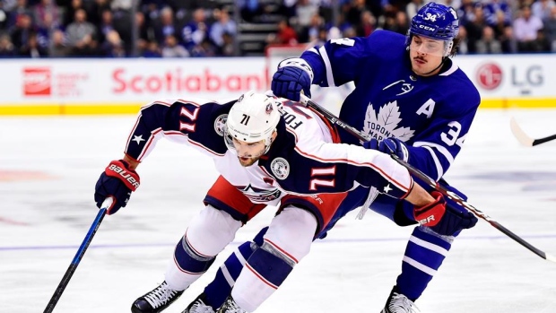 Auston Matthews Nick Foligno, The Canadian Press Auston Matthews Nick Foligno