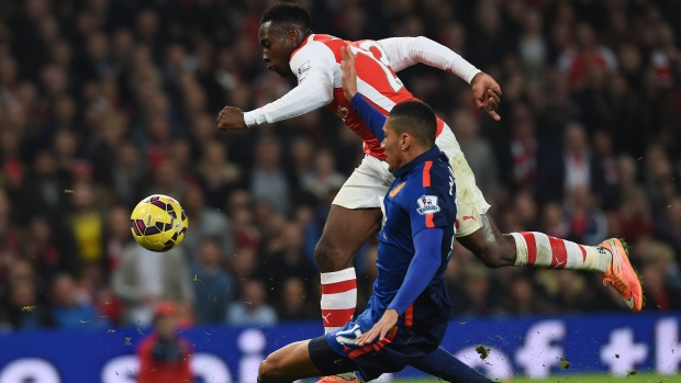 Welbeck and Smalling, The Canadian Press Welbeck and Smalling