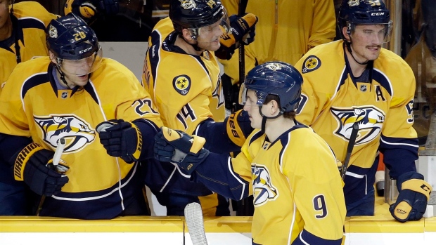 Filip Forsberg, The Canadian Press Filip Forsberg