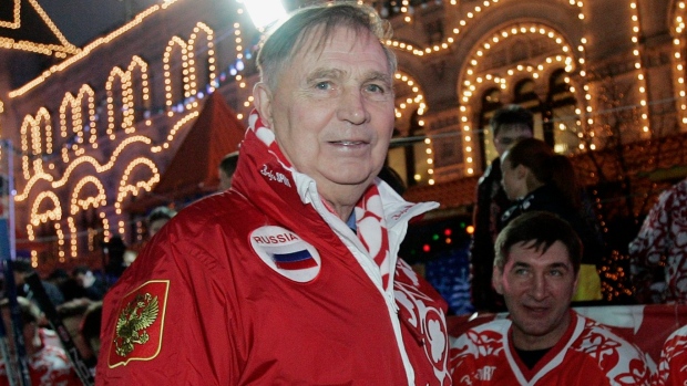 Soviet hockey coach Viktor Tikhonov, whose teams won 3 Olympic gold medals, dies at 84 Article Image 0, The Canadian Press Soviet hockey coach Viktor Tikhonov, whose teams won 3 Olympic gold medals, dies at 84 Article Image 0
