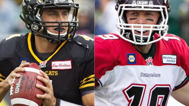 Zach Collaros Bo Levi Mitchell