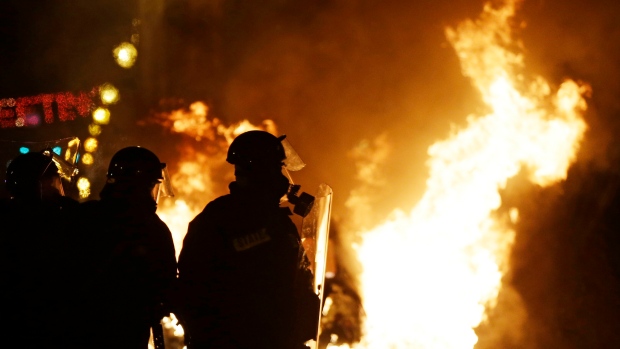 Rioting in Ferguson, Missouri