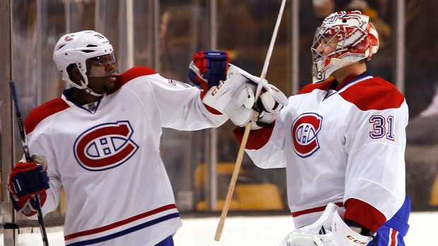 PK Subban Carey Price, The Canadian Press PK Subban Carey Price