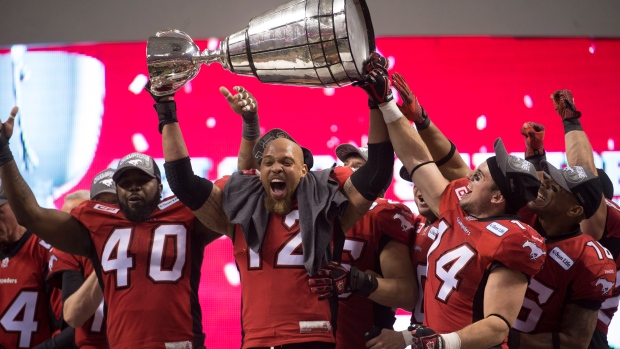 Stampeders win Grey Cup, The Canadian Press Stampeders win Grey Cup