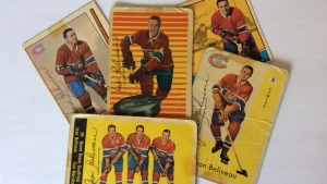 Jean Beliveau hockey cards