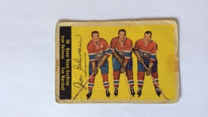 Jean Beliveau hockey card