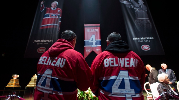 Jean Beliveau funeral, The Canadian Press Jean Beliveau funeral