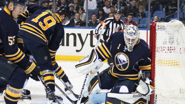 Jhonas Enroth, The Canadian Press Jhonas Enroth