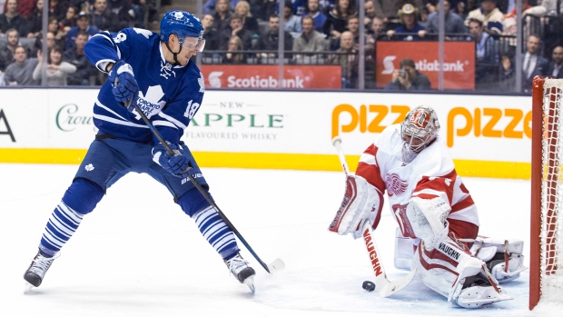Richard Panik scores, The Canadian Press Richard Panik scores