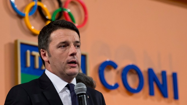 Italian Premier Matteo Renzi