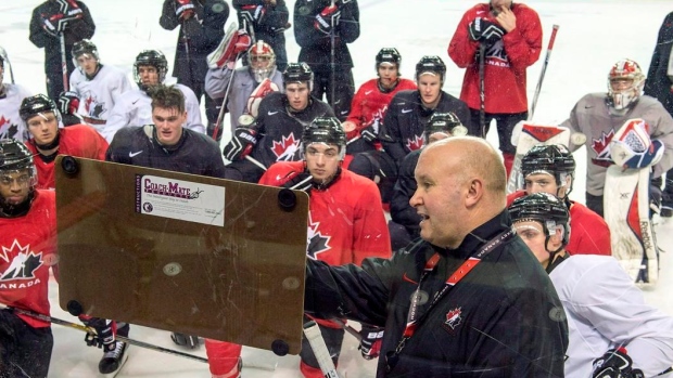 Benoit Groulx and Team Canada, The Canadian Press Benoit Groulx and Team Canada