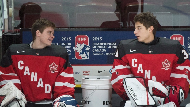 Eric Comrie Zach Fucale, The Canadian Press Eric Comrie Zach Fucale