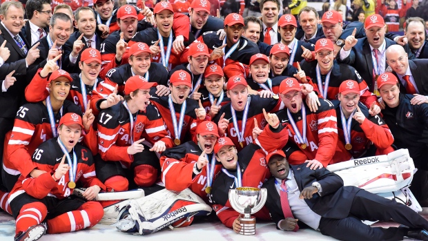 Team Canada celebrates