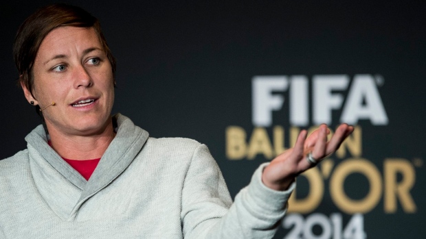 Abby Wambach, The Canadian Press Abby Wambach