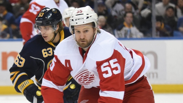 Mrazek stops 25 shots in first start in place of injured Howard as Red Wings beat Sabres 3-1