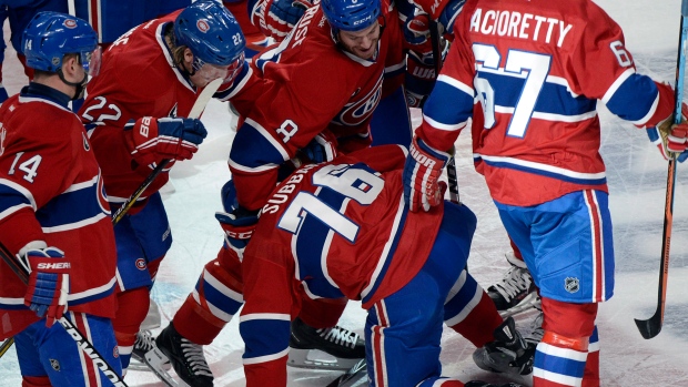 Canadiens Celebrate P.K. Subban, CP Canadiens Celebrate P.K. Subban