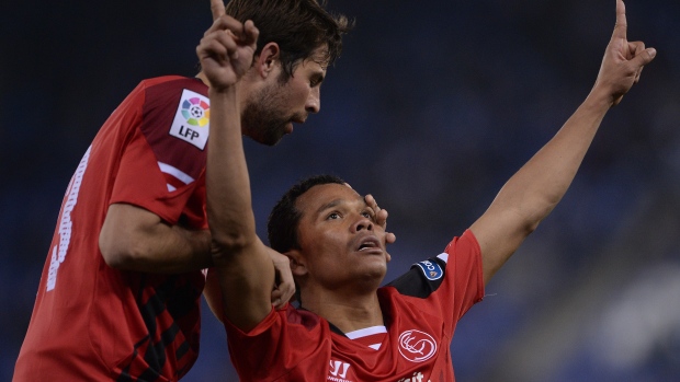 Carlos Bacca, JOSEP LAGO/AFP/Getty Images Carlos Bacca