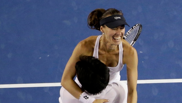 Martina Hingis and Leander Paes