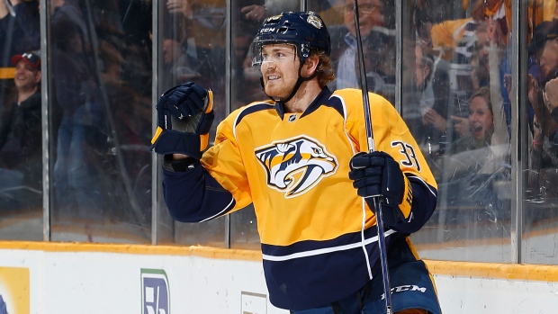 Colin Wilson, John Russell/National Hockey League/Getty Images Colin Wilson
