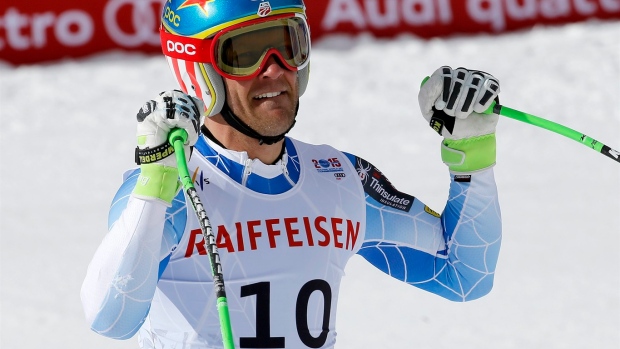 Swiss skier Patrick Kueng leads downhill at worlds after top 30; American Travis Ganong 2nd Article Image 0