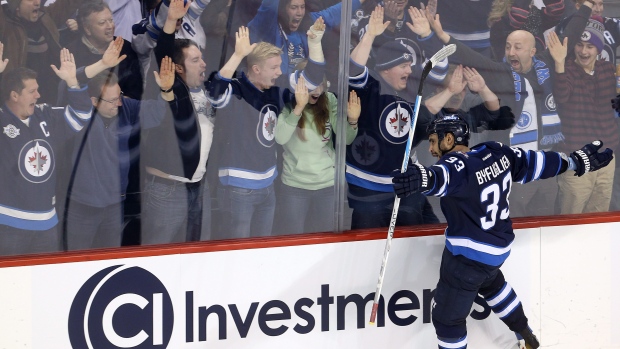 Dustin Byfuglien, The Canadian Press Dustin Byfuglien