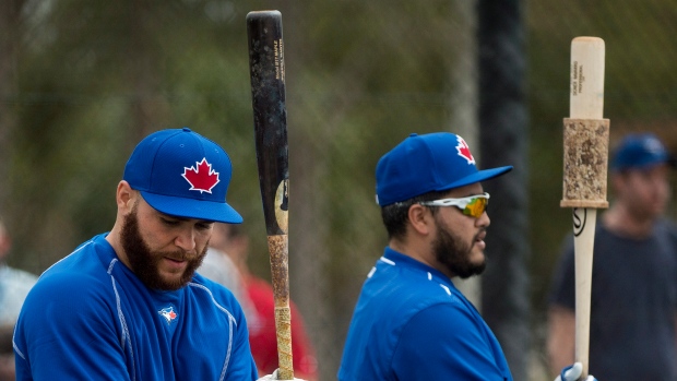 Russell Martin and Dioner Navarro