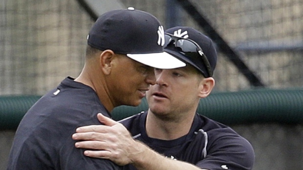 Alex Rodriguez and Chase Headley
