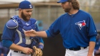Russell Martin and RA Dickey