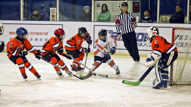 Youth hockey in Beijing